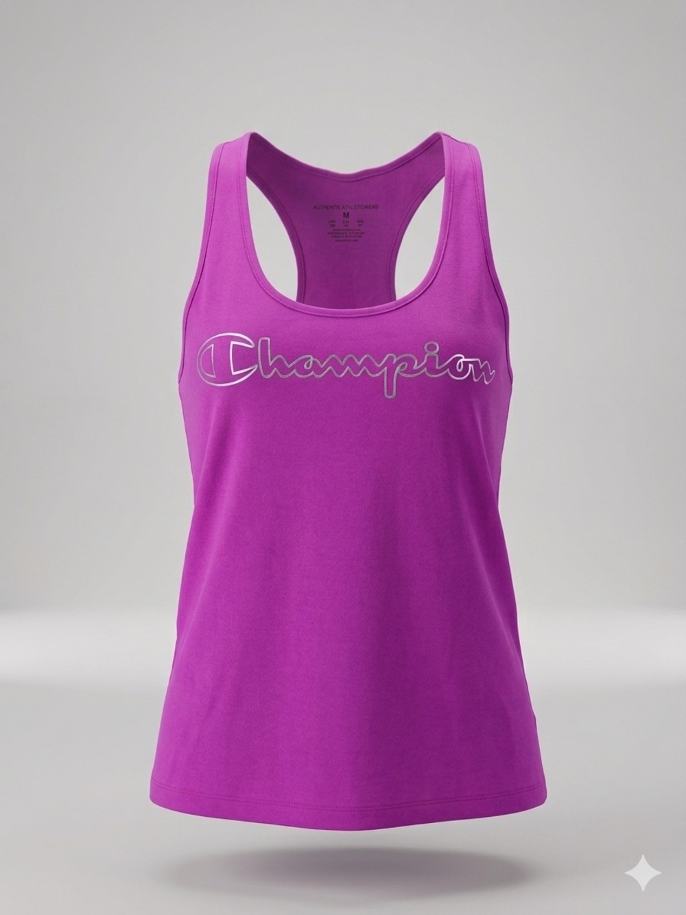 Champion Women's Purple Racerback Tank Top
